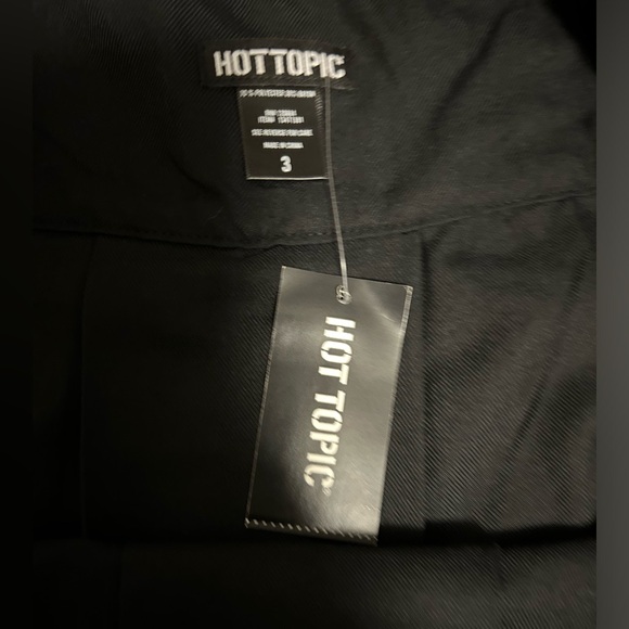 NWTs plus sz 3x black pleated/sailor skirt from hottopic - Picture 2 of 4